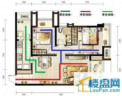 买房怎么选户型掌握这几点很重要，买房选户型要看这些线否则花了冤枉钱！